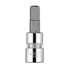 TOPEX Kratki HEX nasadni bit H6, 1/4", 37 mm